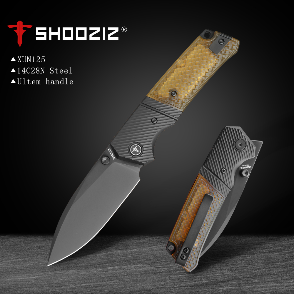 Edc Carry Knife - Shooziz XUN125, cuchillo de bolsillo plegable