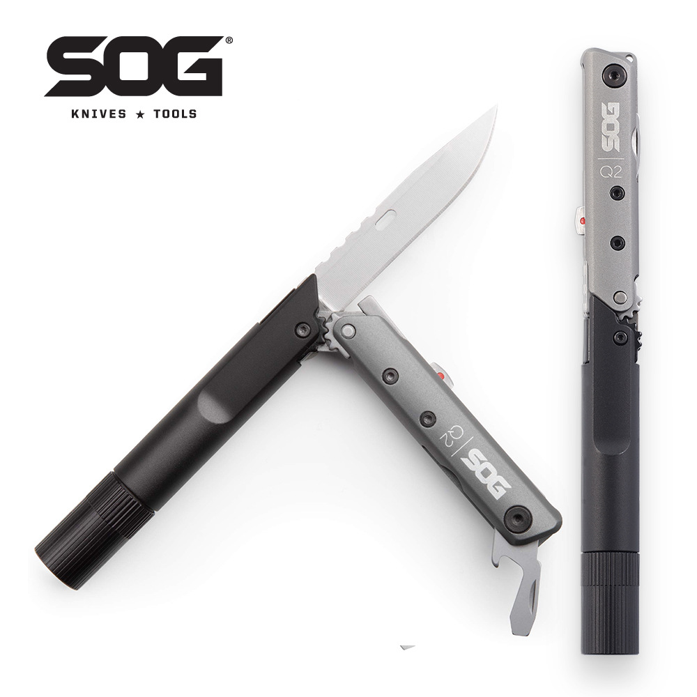Edc Carry Knife - SOG BATON Q2 4 en 1