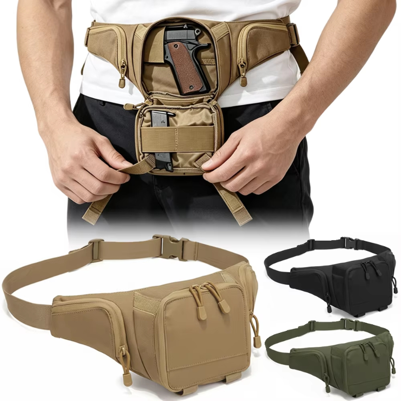 Riñonera de cintura para porta - Edc Carry Fanny Pack reseña y precio