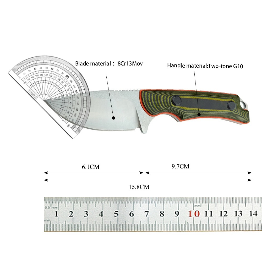 15017 Cuchillo de hoja fija pa - Edc Carry Kit reseña y precio