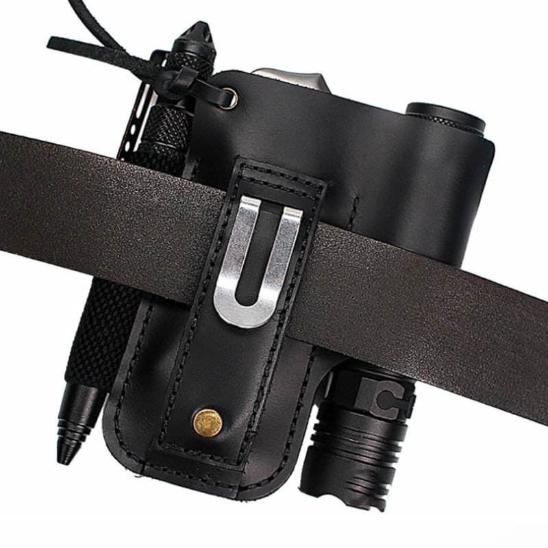 Funda de Cuero EDC para Linter - Edc Carry Fanny Pack reseña y precio