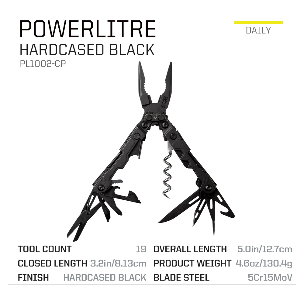 SOG PowerLitre - Multiherramie - Edc Carry Knife reseña y precio